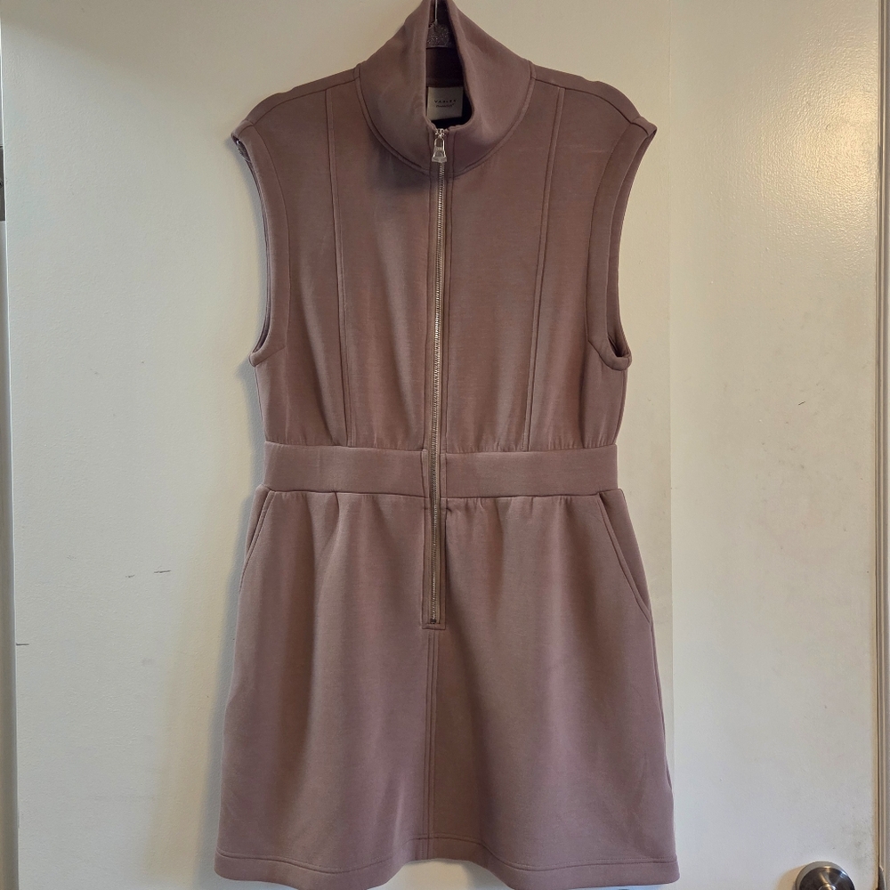 VARLEY Rosannah Double Soft Zip Dress Antler Medium - Picture 2 of 8